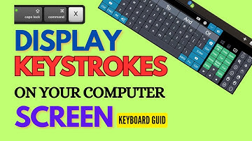 Display Keystrokes Onscreen During Screen Record || কিভাবে Keystroke দেখাবেন?