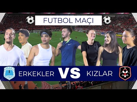 ERKEKLER VS KIZLAR-FUTBOL MAÇI-#futbol