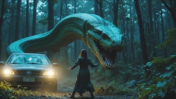 Hero Battles Giant Python to Save Woman | Epic Jungle Rescue Story #rescuemission #python 