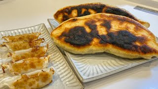 妻と娘にモテたい男が作る昼ごはん【ジャンボ餃子】