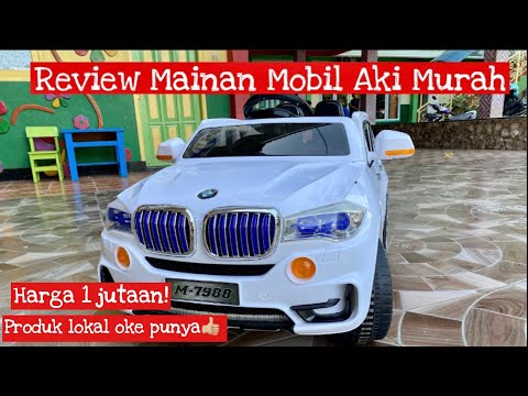 Review Mainan Mobil Aki Murah | Tipe PMB X5 M7988. 