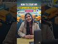 How to Started My E-commerce Journey | Maine E-commerce kaise shuru kiya #shorts