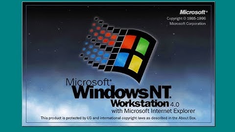 Установка Windows NT 4.0 Workstation на VirtualBox | Electrocam (Перезалив)