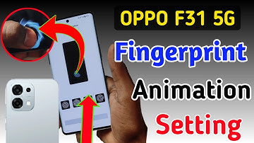 Oppo F31 5g Fingerprint animation kaise lagaye / fingerprint animation setting in Oppo F31 5g