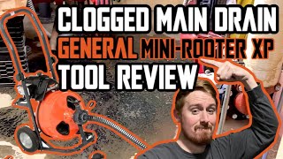 General Mini Rooter XP Drain Machine Tool Review