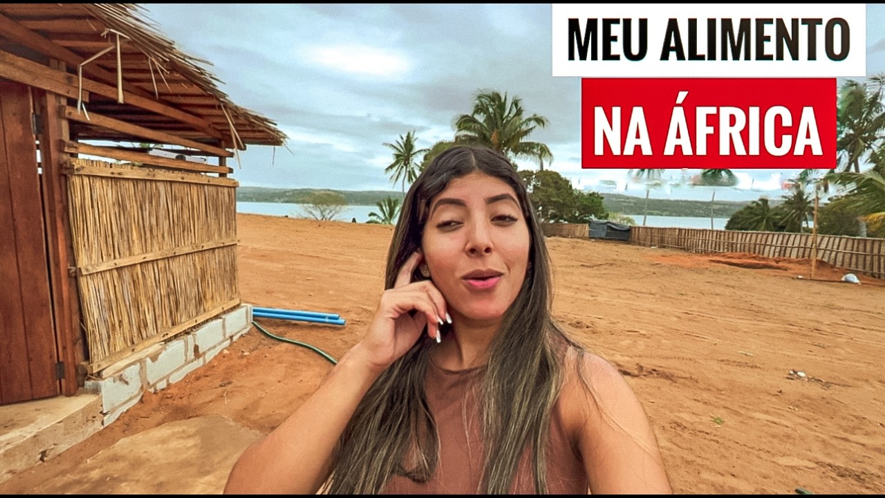 MEU ALIMENTO AQUI EM MOÇAMBIQUE ÁFRICA COMO E ONDE COMPRO!🇲🇿🇧🇷