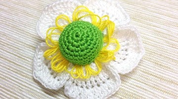 How To Make A Crocheted  Flower Brooch - DIY Crafts Tutorial - Guidecentral