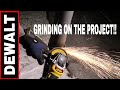 DEWALT 4.5" ANGLE GRINDER 20V MAX- TOOL REVIEW TUESDAY!