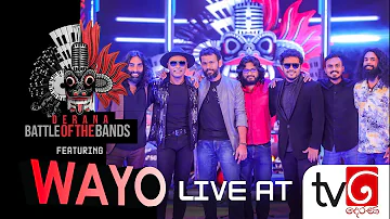 WAYO Live on Derana Battle Of The Bands - Grand Finale