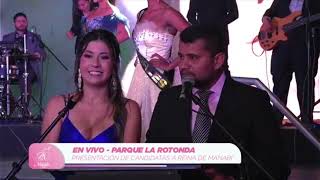 Presentación oficial candidatas a Reina de Manabí 2022.