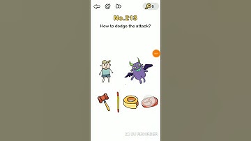 Brain out level 213 how to dogde the attack |gamer jatvish | brain out level 213 answer