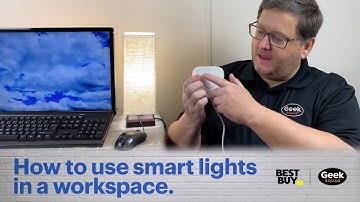 How to use smart lights in a workspace - Tech Tips from Best Buy