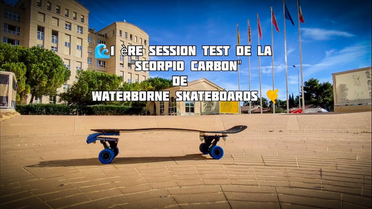 SCORPIO Carbon Performance Surfskate – Waterborne Skateboards