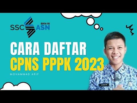 Resmi! Link dan Cara Daftar CPNS PPPK 2023