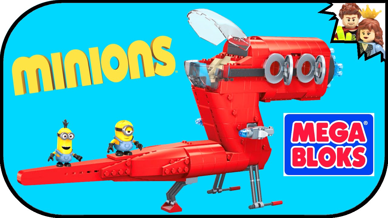 Minions Supervillain Jet Mega Bloks Review