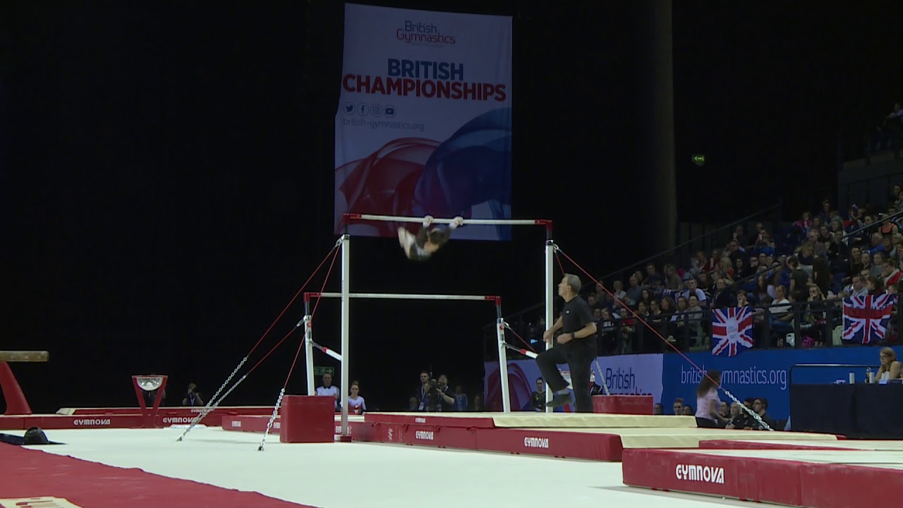 Emily Thomas BRONZE Uneven Bars 2018 British Gymnastics Championship WAG Snr App Final