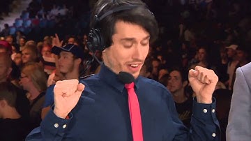 Pr0lly h2k coach dancing - league of legends world championship after fnatic wins vs origen