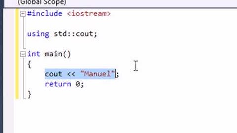 Programacion C++ Parte 1: Salida basica y compilacion