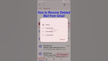 How to Recover Deleted Mail from Gmail | Gmail par deleted email ko wapas kaise laye #gmail