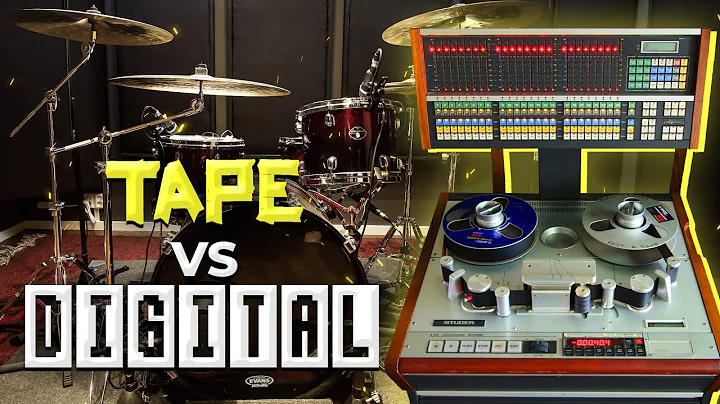 I Recorded Drums to TAPE... Can You Hear the Difference?