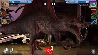 SPINOSAURUS GEN 2 BATTLE UNLOCK BONITASAURA II Jurassic World The Game II Dinosaurs Game