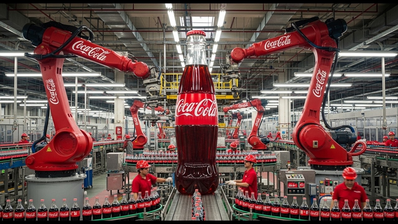 Coca-Cola Production Line | 10,000 Bottles Per Hour! | Nex Process ...