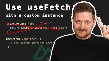 You should use useFetch with a custom $fetch instance