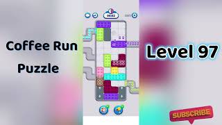☕ Coffee Run Puzzle Level 97 Walkthrough 🔍 | Coffee Run Level 97