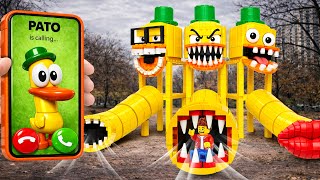 I Build Curse of Pato Pocoyo Slide out of LEGO | FUNZ Bricks