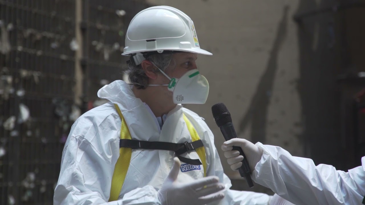 Cómo se limpian los túneles del Arroyo Maldonado para que