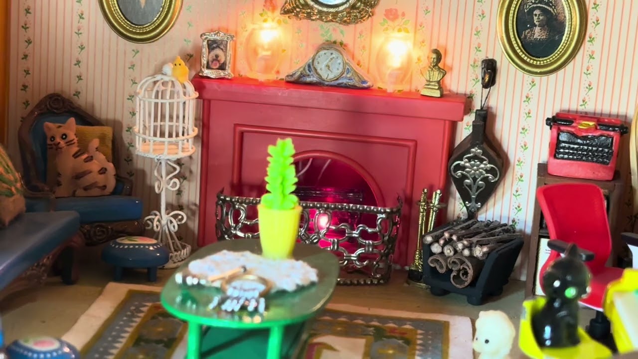 The Littles Dollhouse Tour - Episode 1: The Sitting Room