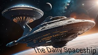 Daily Spaceship - Cosmic Couture Oasis, Alien Luxury Shopping Mall in Space