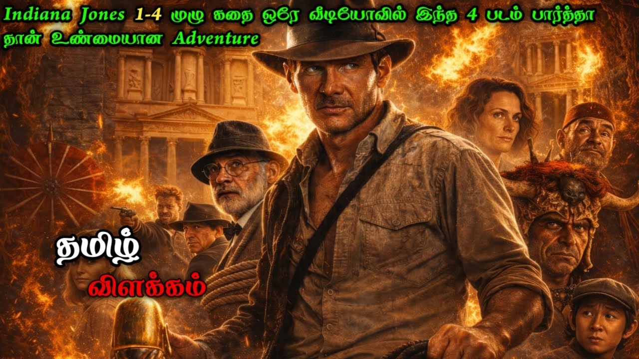 Adventure என்றால் இதுதான் உலகமே பயந்த மனிதன்! 🔥 | Indiana Jones Full Adventure” all parts one Vedio 