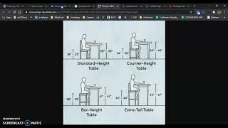 Onshape Modern Table Design Pt. 1 Research of Table sizing.