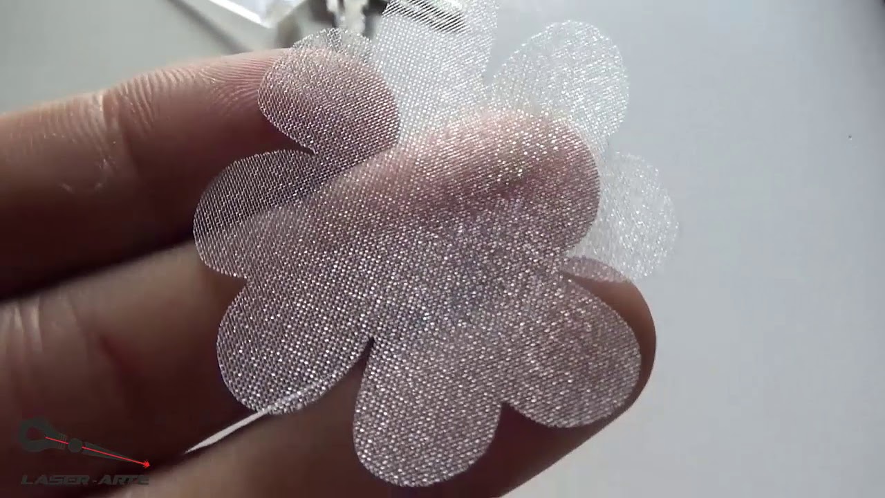 Corte Laser en TELA de poliester