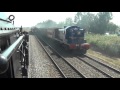 2016 great steam train race FROM THE CAB OF THE GARRATT 6029  FULL UNEDITED RACE