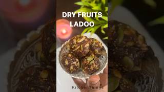 Dry Fruits Ladoo | quickrecipe weightloss viral trending healthy easy explore ytshorts yt