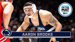 Aaron Brooks' Quest to Become a 4-Time National Champ | Penn State Wrestling | On The Mat