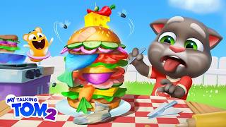Would YOU Eat This 🤢🌶️ My Talking Tom 2 Gameplay (NEW UPDATE) All Animations All Foods Meal Cooking