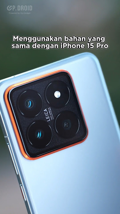 Xiaomi 14 Lebih Canggih Dari iPhone 15?! Pake Snapdragon Terbaru 8 Gen 3!! #xiaomi #snapdragon8gen3