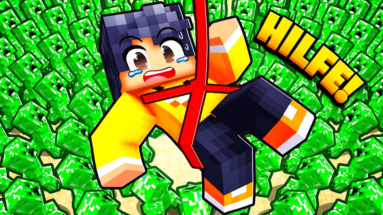 1.000.000 CREEPER vs. BRAXI in Minecraft! (Hilfe)
