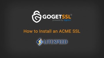 How to Install and Automate an SSL in LiteSpeed (Never Renew Manually Again)