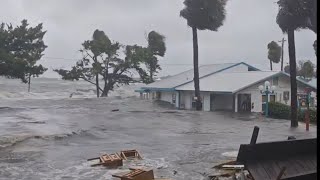 Cedar Key Florida flooding after Idalia