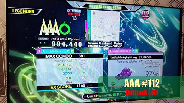 [DDR A3] Snow Garland Fairy {Single-Difficult} {x2.75} (AAA #112)