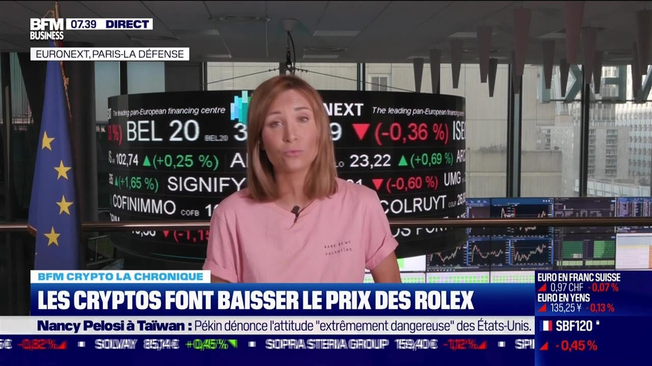 BFM Crypto: Les cryptos font baisser le prix des Rolex