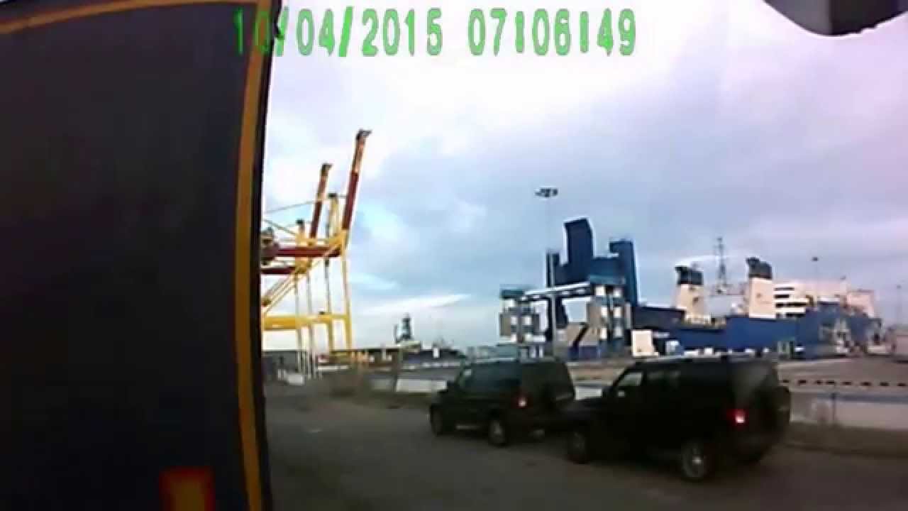 Порт Усть-Луга очередь на паром Petersburg - YouTube