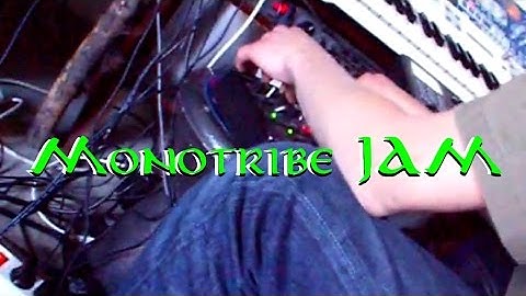 Korg Monotribe meets Elektron Analog 4