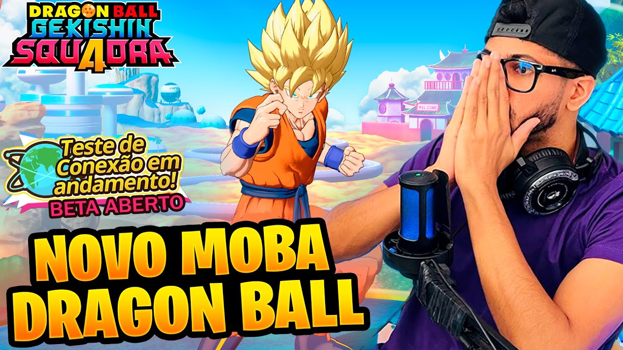 DRAGON BALL GEKISHIN SQUADRA TÁ INSANO! 🔓 BETA ABERTO LIBERADO! [Gameplay Épica]