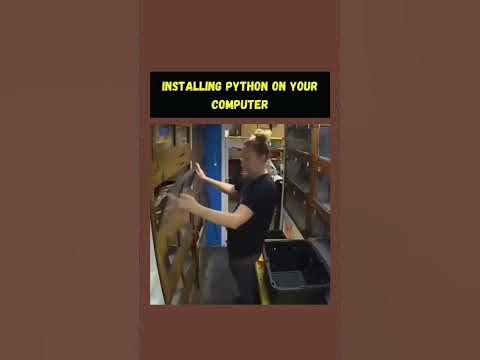 Installing Python on Your Computer 😂😂 #memes - YouTube