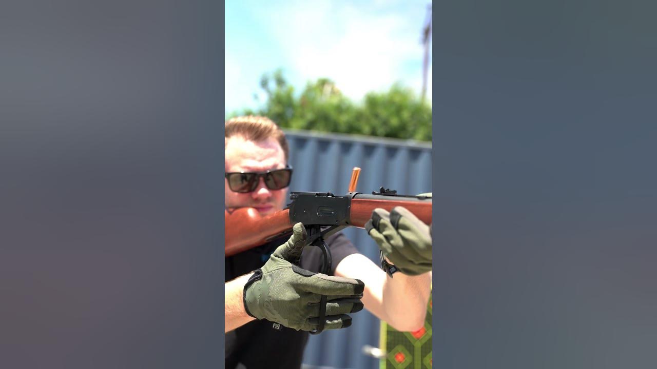Lever Action, Shell Ejecting, Airsoft Gun!? YouTube
